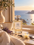Perfume Café en el mar Azul Litibú